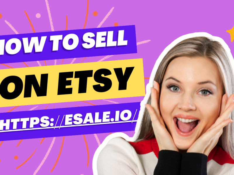 How to sell on etsy
