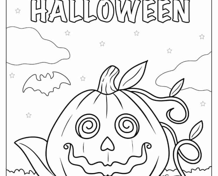 Top 20 Popular Halloween Coloring Pages